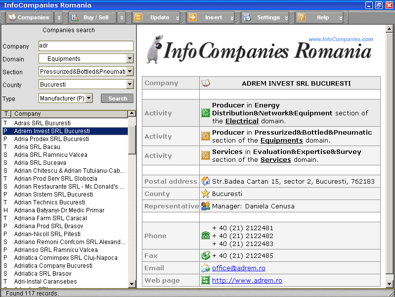 InfoCompanies Romania icon